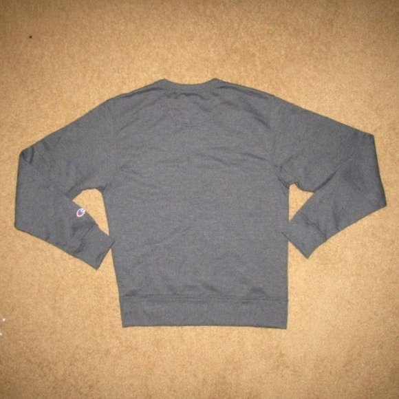 Champion Authentic Crew Neck Sweatshirt Grey Sz S - Picture 2 of 6
